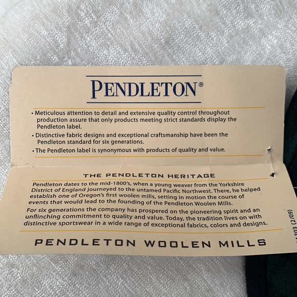 Pendleton Virgin Wool Tartan Fedora Check Plaid Hat NWT - Picture 11 of 12